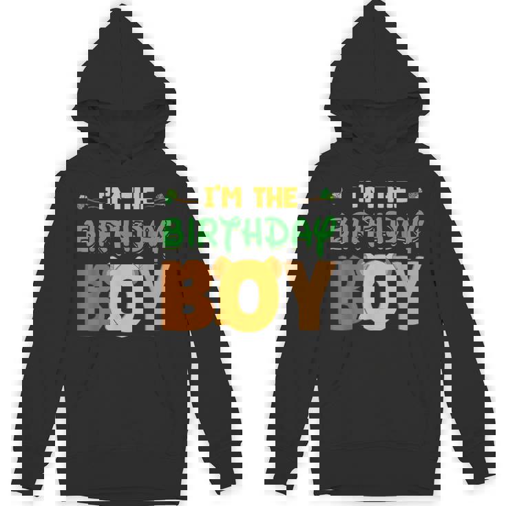 Im The Birthday Boy Lion Family Party Decorations Unisex Hoodie