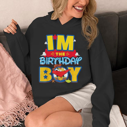 Im The Birthday Boy Toy Family Party Decorations Unisex Hoodie