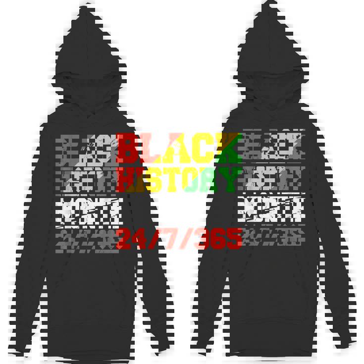 Black History Month 247365 Melanin Pride African American Unisex Hoodie