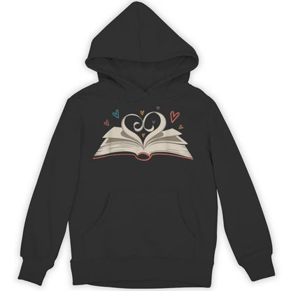Bookworm Valentines Day Librarian Book Reading Lovers Unisex Hoodie