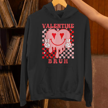 Bruh Meme Saying Bro Greeting Boys Ns Valentine Boy Unisex Hoodie