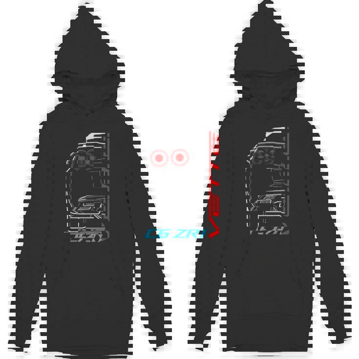 C6 Zr1 Vette Muscle Cars Unisex Hoodie