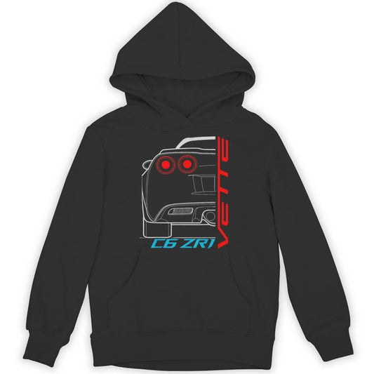 C6 Zr1 Vette Muscle Cars Unisex Hoodie