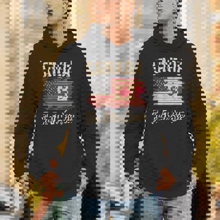 Canada The 51 State Trump Canada US State Unisex Hoodie