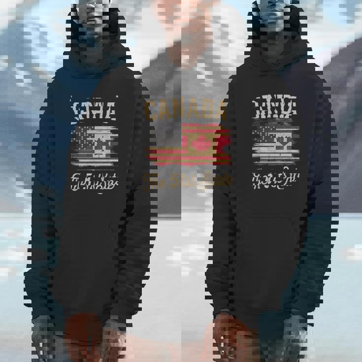 Canada The 51 State Trump Canada US State Unisex Hoodie