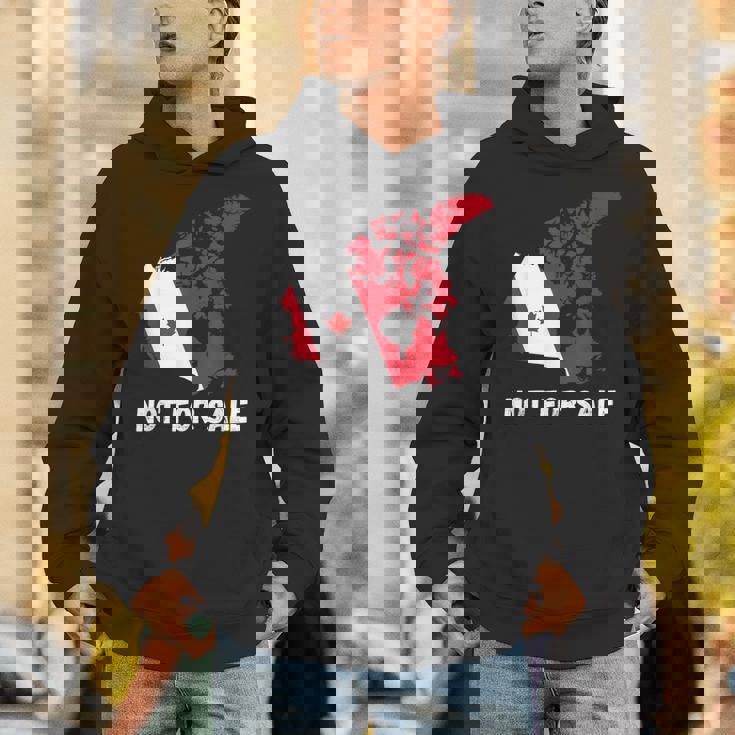 Canada Not For Sale Canada And Usa Canada Map Unisex Hoodie