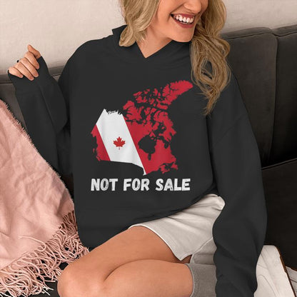 Canada Not For Sale Canada And Usa Canada Map Unisex Hoodie