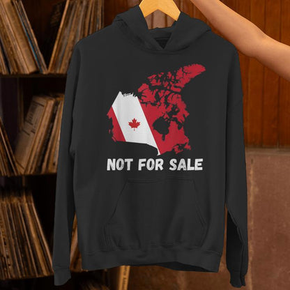 Canada Not For Sale Canada And Usa Canada Map Unisex Hoodie