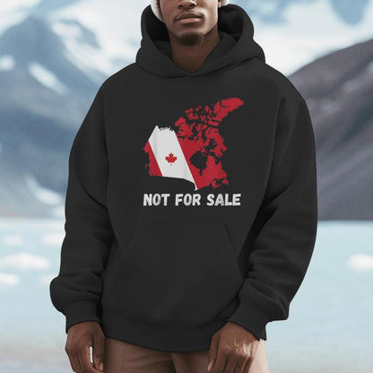 Canada Not For Sale Canada And Usa Canada Map Unisex Hoodie
