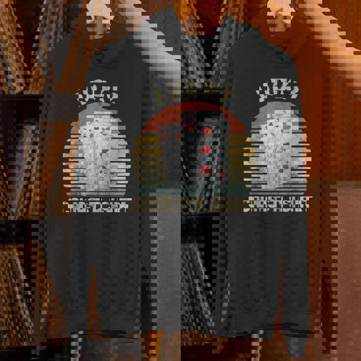 Canasta Lucky Player Canasta Card Game Lover Vintage Unisex Hoodie