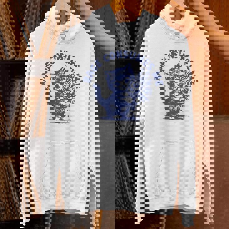 Cat Rage Consumes Me Unisex Hoodie