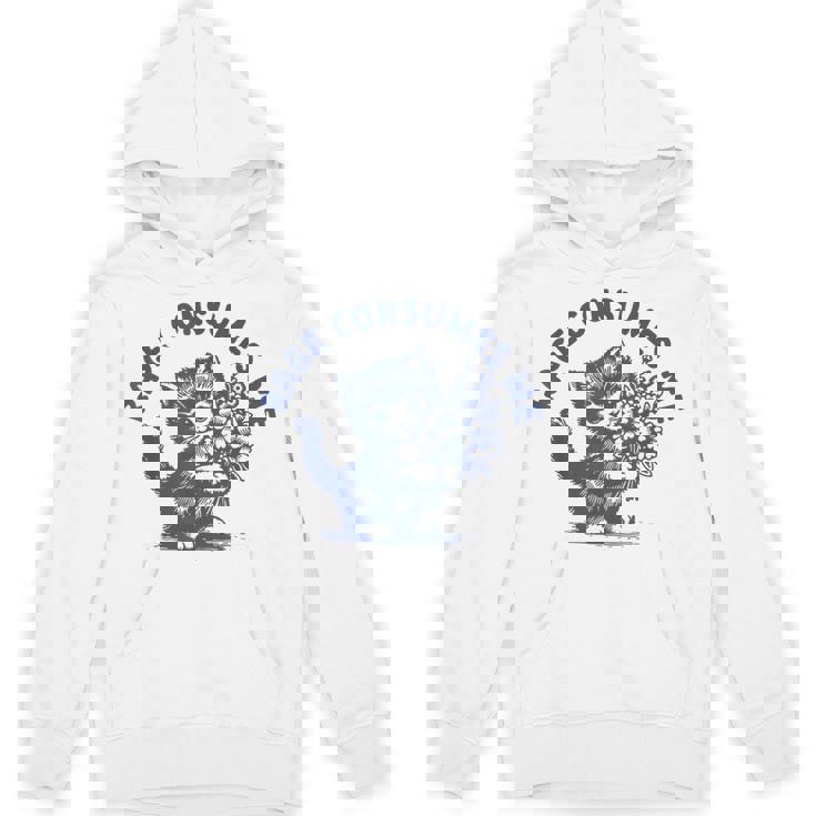 Cat Rage Consumes Me Unisex Hoodie