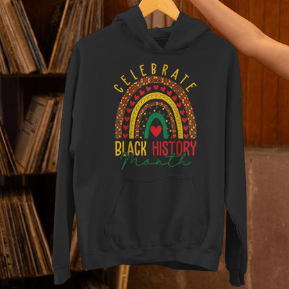 Celebrate Black History African American Black History Month Unisex Hoodie