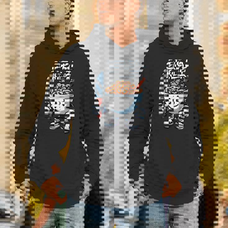 Cereal Killer Cool Cereal Killer Graphic Apparel Unisex Hoodie