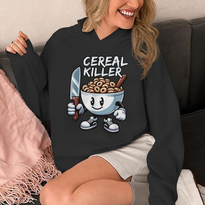 Cereal Killer Cool Cereal Killer Graphic Apparel Unisex Hoodie