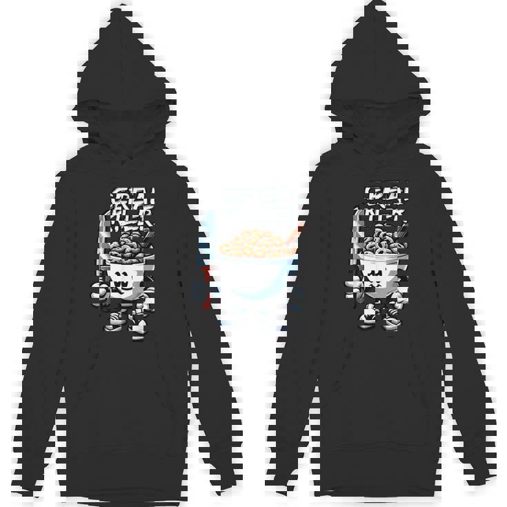 Cereal Killer Cool Cereal Killer Graphic Apparel Unisex Hoodie