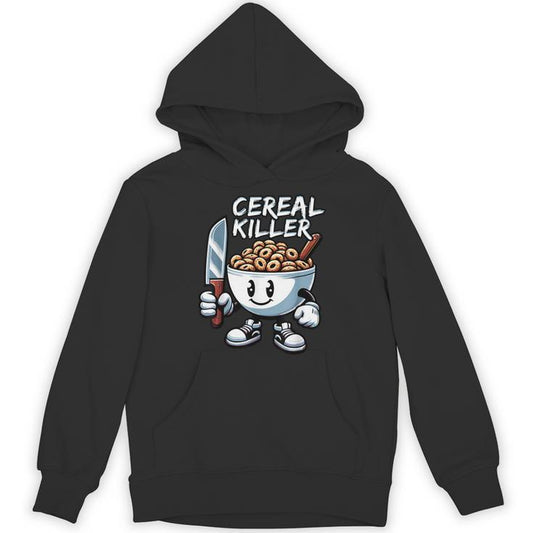 Cereal Killer Cool Cereal Killer Graphic Apparel Unisex Hoodie