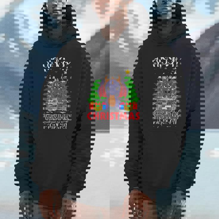 This Is My Christmas Pajama Dragon Xmas Pjs Unisex Hoodie