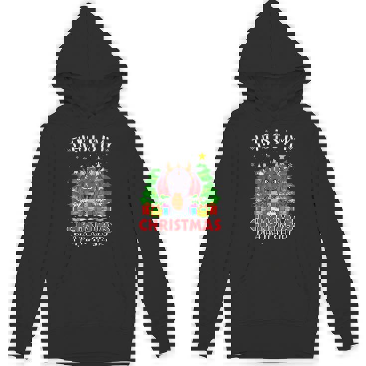 This Is My Christmas Pajama Dragon Xmas Pjs Unisex Hoodie