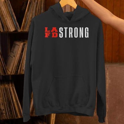 Cool Vintage Lafd La Strong Support Don't Forget Unisex Hoodie