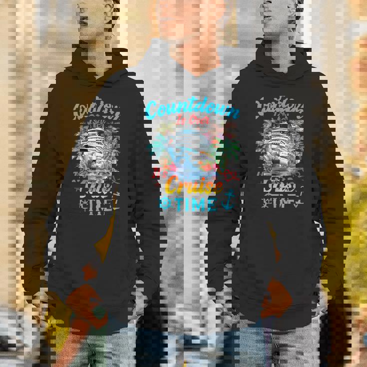 Countdown Is Over It's Cruise Time Cruise Ship Family Unisex Hoodie