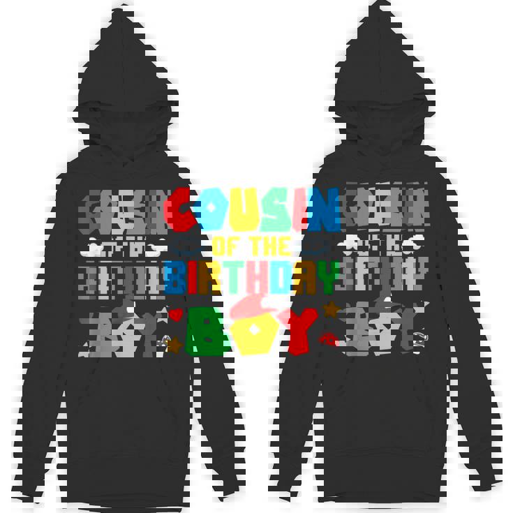 Cousin Of The Birthday Boy Game Gaming Family Matching Unisex Hoodie
