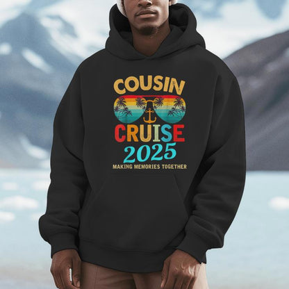 Cousin Cruise 2025 Making Memories Together Unisex Hoodie