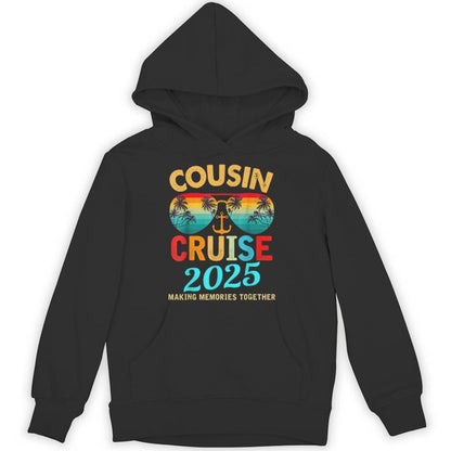 Cousin Cruise 2025 Making Memories Together Unisex Hoodie