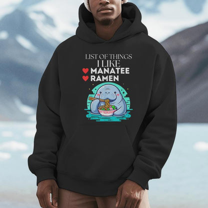 Cute Kawaii Mana Pajamas List Of Things I Like Ramen Kid Unisex Hoodie