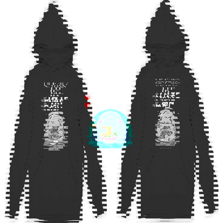 Cute Kawaii Mana Pajamas List Of Things I Like Ramen Kid Unisex Hoodie