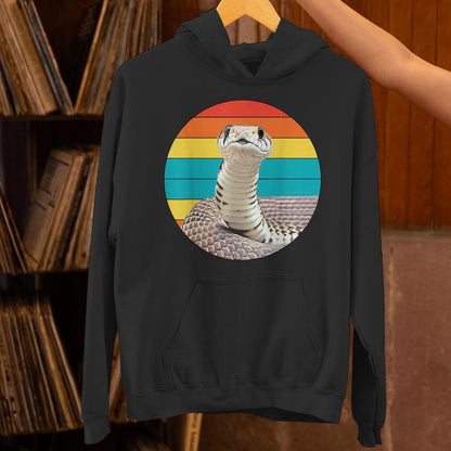 Cute Retro Snake Vintage For Snake Lovers Unisex Hoodie