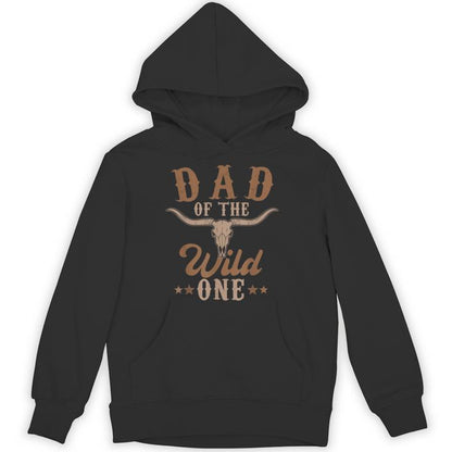 Dad Of The Wild One Cowboy Western Rodeo Party Matching Unisex Hoodie