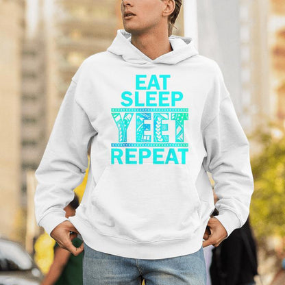 Eat Sleep Yeet Repeat Yeet Apparel Unisex Hoodie