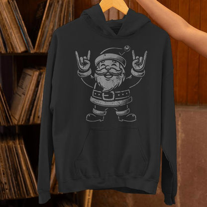 El Rocker Santa Clause Unisex Hoodie