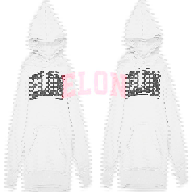 Elon North Carolina Nc Vintage Athletic Sports Unisex Hoodie