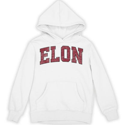 Elon North Carolina Nc Vintage Athletic Sports Unisex Hoodie
