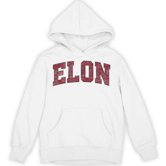 Elon North Carolina Nc Vintage Athletic Sports Unisex Hoodie