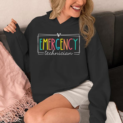 Emergency Technician Er Emergency Department Room Er Tech Unisex Hoodie