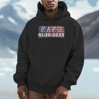 Fafo January 20 2025 Us Presidential Inauguration Day Trump Unisex Hoodie