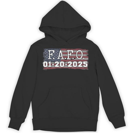 Fafo January 20 2025 Us Presidential Inauguration Day Trump Unisex Hoodie
