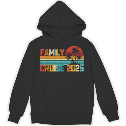 Family Cruise 2025 Beach Matching Summer Vacation Unisex Hoodie
