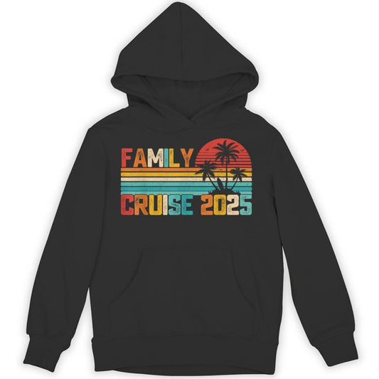 Family Cruise 2025 Beach Matching Summer Vacation Unisex Hoodie