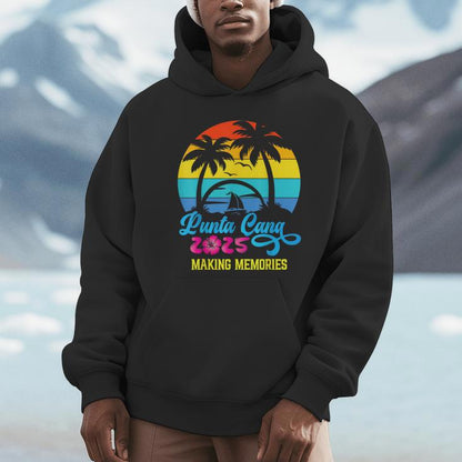 Family Vacation 2025 Dominican Republic Punta Cana Vacation Unisex Hoodie