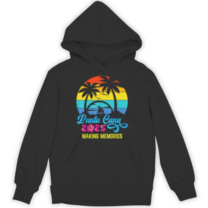 Family Vacation 2025 Dominican Republic Punta Cana Vacation Unisex Hoodie