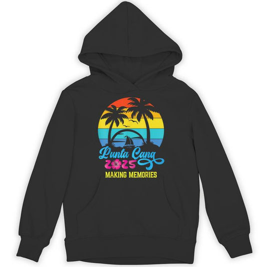 Family Vacation 2025 Dominican Republic Punta Cana Vacation Unisex Hoodie
