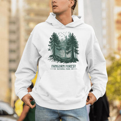 Fangorn Forest National Park Bookworms Saying Unisex Hoodie