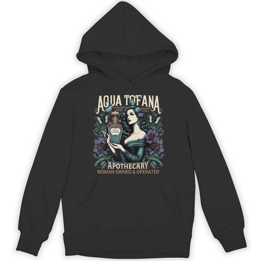 Feminist Aqua Tofana Apothecary Vintage Women's Rights Unisex Hoodie