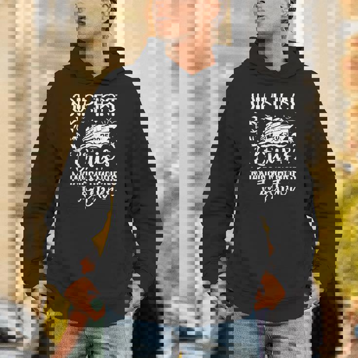 Our First Cruise 2025 Together Family Trip Matching Couples Unisex Hoodie