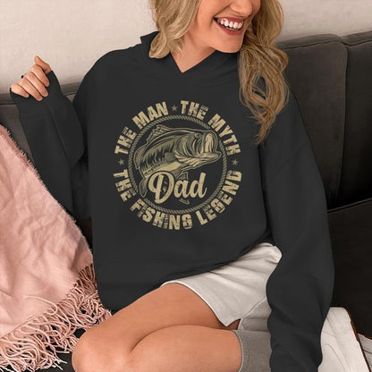 Fishing For Dad Father Day Fishing For Fisherman Unisex Hoodie