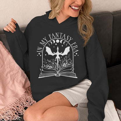 Forever In My Fantasy Era Reading Fantasy Books Unisex Hoodie